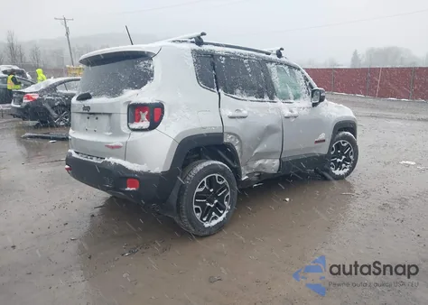 2017 Jeep Renegade Trailhawk 4X4 from USA, damaged, VIN ZACCJBCB5HPE92159
